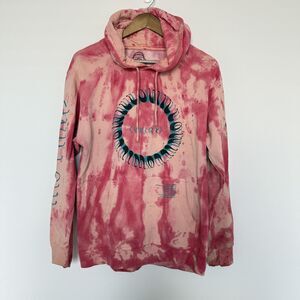 Willow Smith Hoodie M Pink Tie Dye Graphic Pullover Album Tour Band Merch Hoodie